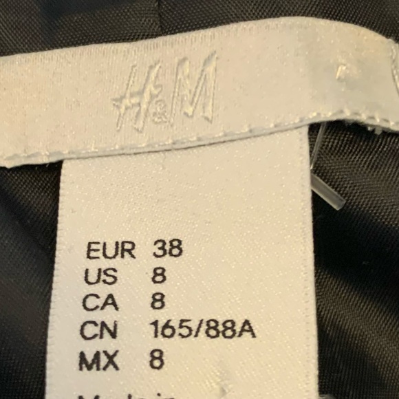 H&M charcoal gray summer event dress. High quality - Picture 11 of 13